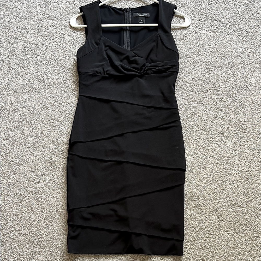 Elegant Black Sleeveless Dress